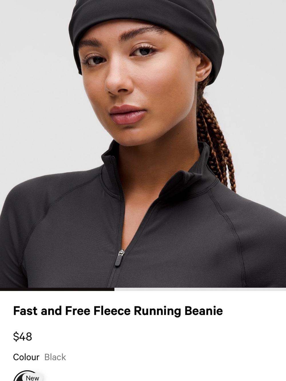 lululemon unisex Fast and Free Fleece Running Beanie NWT